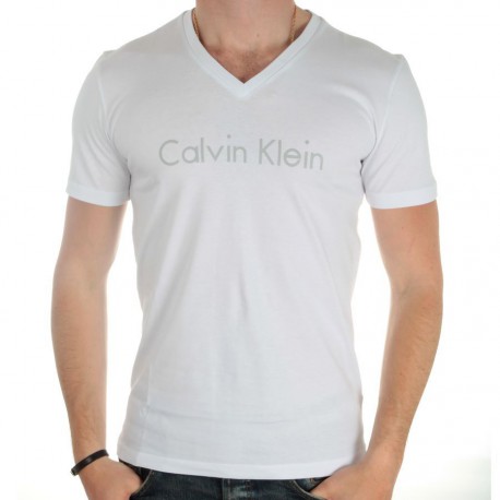 Tee Shirt Calvin Klein 100310 Blanc