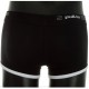 Boxer Shorty Cot Pull-In Noir/Blanc