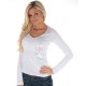 Tee Shirt Calvin Klein KWP337 Blanc