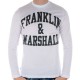 Tee Shirt Franklin Marshall TSMC021 Blanc/Noir