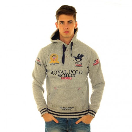 Sweat Geographical Norway Fanclup Gris