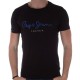 Tee Shirt Pepe Jeans M55552/Orson Noir/Bleu