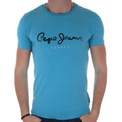 Tee Shirt Pepe Jeans m55552/orson Bleu/noir
